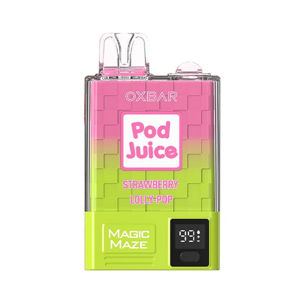 Oxbar Magic Maze Pro Disposable 10000 puffs 18mL 50mg Strawberry Lollypop