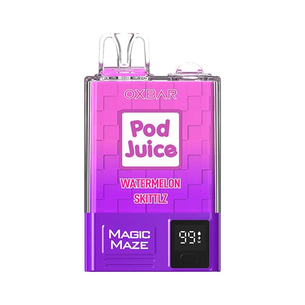 Oxbar Magic Maze Pro Disposable 10000 puffs 18mL 50mg Watermelon Skittlz