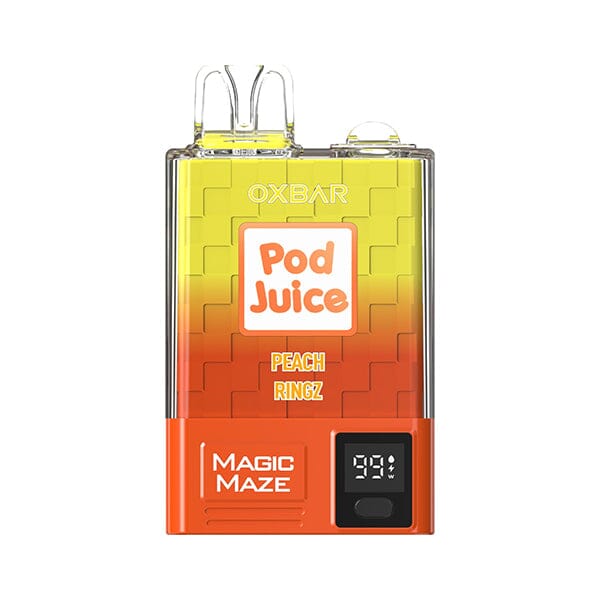 Oxbar Magic Maze Pro Disposable 10000 puffs 18mL 50mg Peach Ringz
