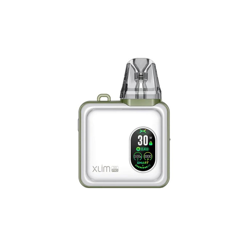OXVA Xlim SQ Pro Kit Pod System Spring White