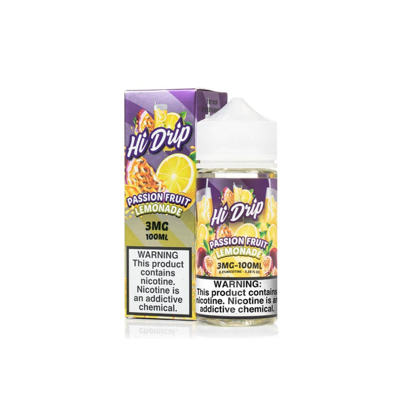  Passionfruit Fruit Lemonade by Hi Drip 100mL with Packaging