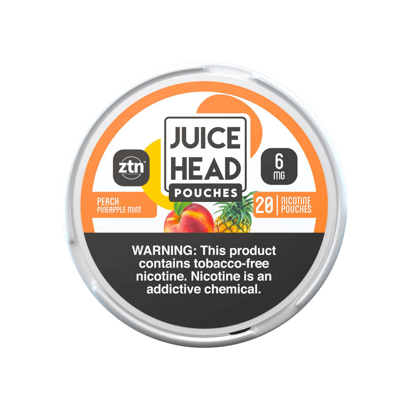 Peach Pineapple Mint by Juice Head ZTN Pouches | 5-Cans