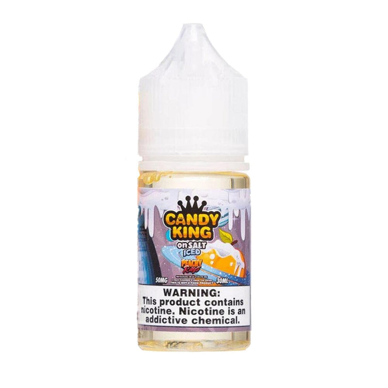 Peachy Rings by Candy King On ICE Salt 30ml bottle