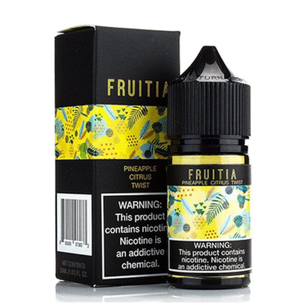 Pineapple Citrus Twist by Fruitia Salts 30ml with packaging