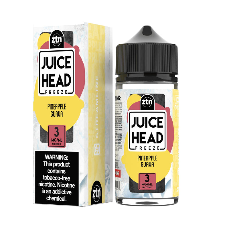  Pineapple Guava Freeze (ZTN) by Streamline - Juice Head 100mL with packaging