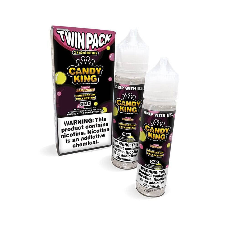 Pink Lemonade by Candy King Bubblegum 120ml with packaging