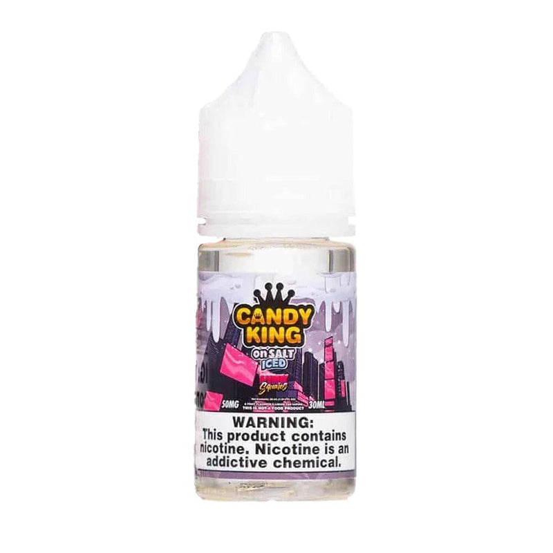 Pink Squares by Candy King On ICE Salt 30ml bottle