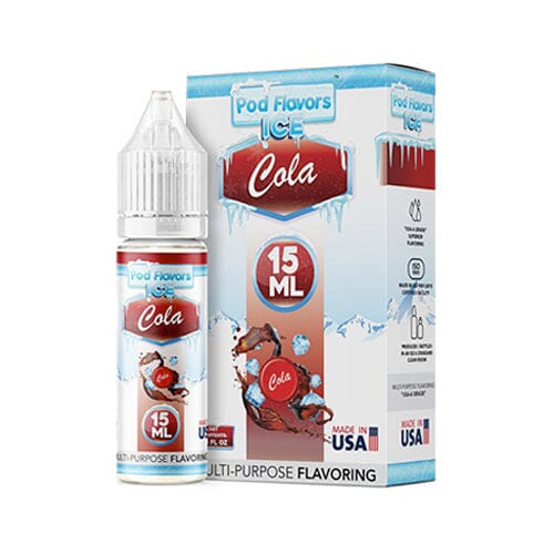 Pod Flavors Multi-Purpose Flavoring | 15mL Cola Ice with Packaging