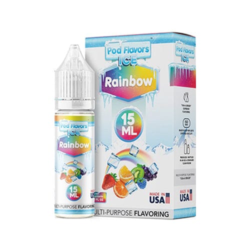 Pod Flavors Multi-Purpose Flavoring | 15mL Rainbow Ice with Packaging