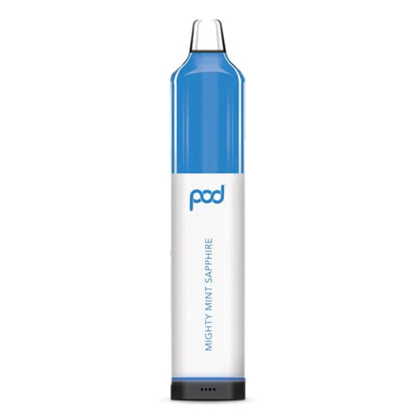 Pod Mesh 5500 Disposable | 5500 Puffs | 12mL - Mighty Mint Sapphire