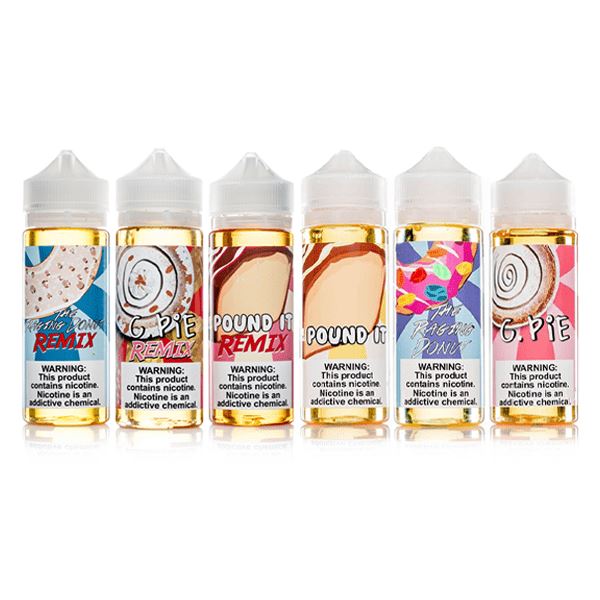 Pound it Remix by Food Fighter Juice 120ML Bottle Group Photo