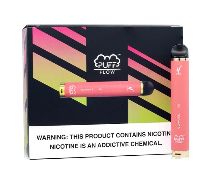 Puff Flow Disposable E-Cigs (Individual) Guava Ice