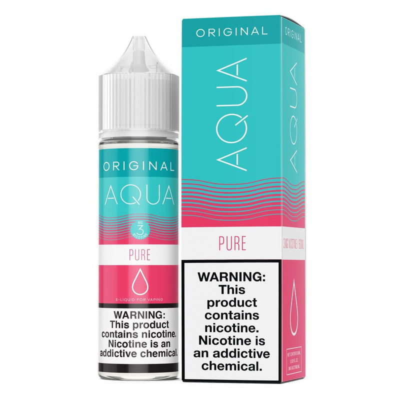 Pure by AQUA Original E-Juice 60ml with packaging