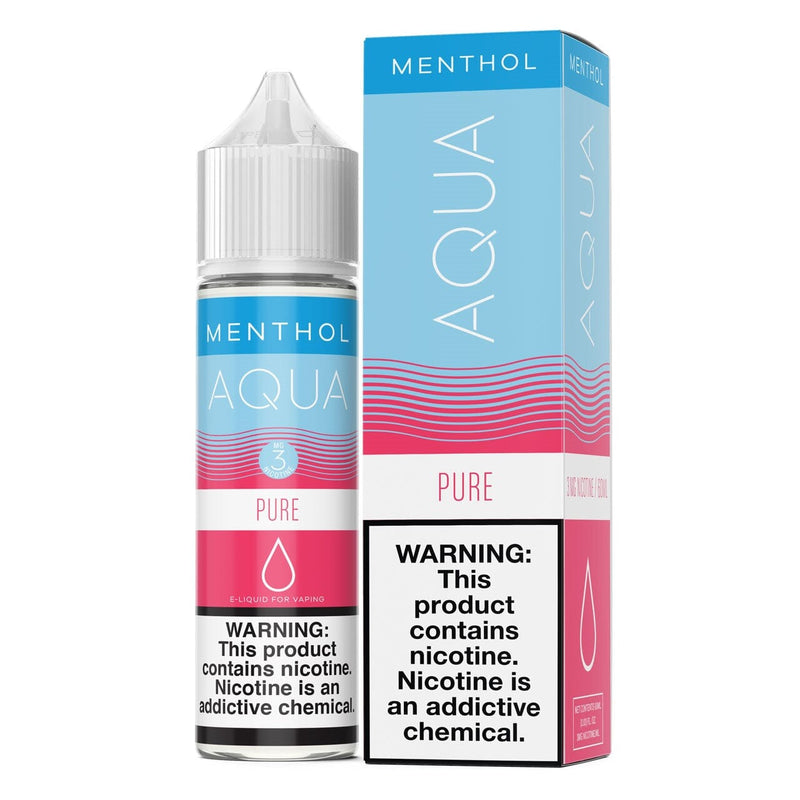 Pure Menthol by Aqua TFN 60ml with packaging