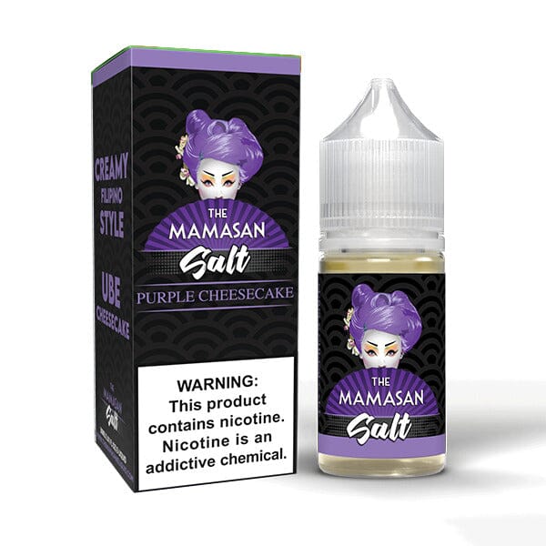  Purple Cheesecake (Taro Cheesecake) by The Mamasan Salt 30ml with packaging