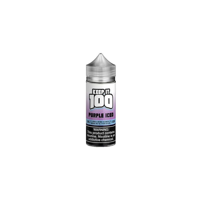  Purple Iced by Keep it 100 TF-Nic Series 100mL bottle