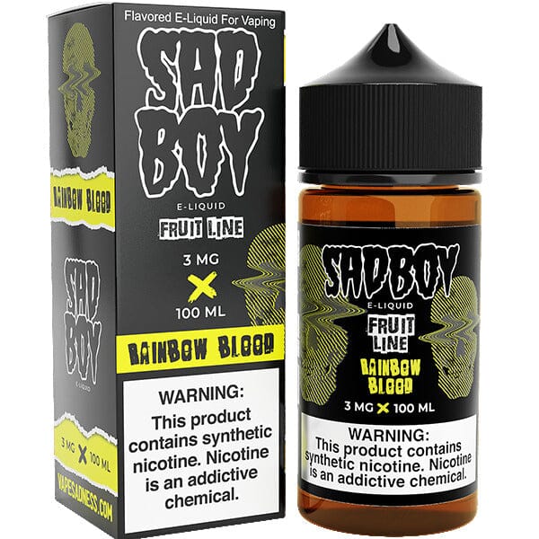 Rainbow Blood by Sadboy 100ml with packaging