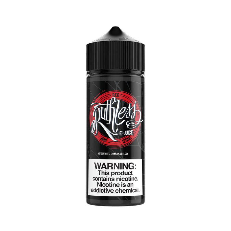  Red by Ruthless E-liquid bottle