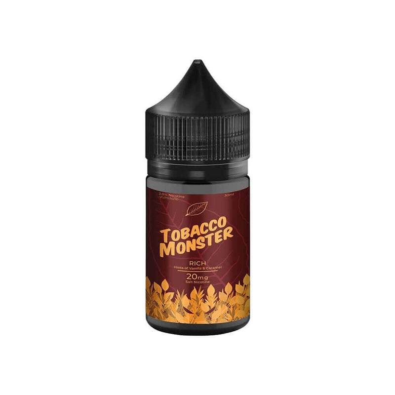 Rich by Tobacco Monster Salt E-liquid bottle