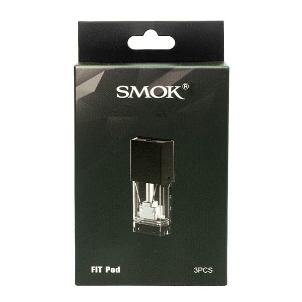 SMOK Fit Replacement Cartridge Pod 3 Pack packaging only