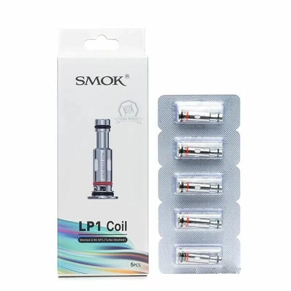 SMOK LP1 Coils | 5-Pack - 0.9ohm Best 17W with packaging
