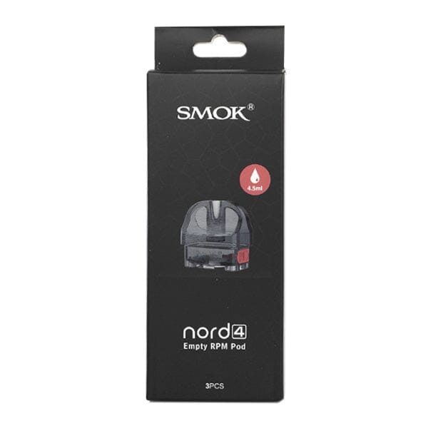 SMOK Nord 4 Replacement Pods | 3-Pack RPM Pod packaging
