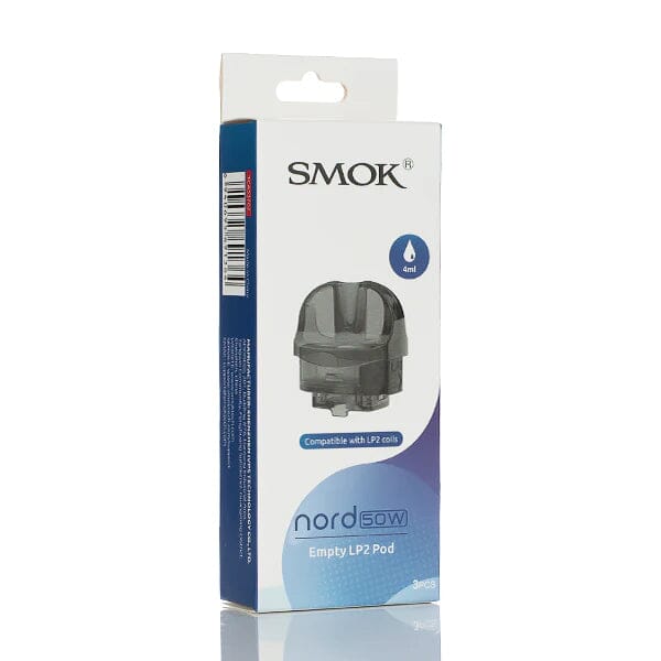 SMOK Nord 50W Replacement Pods | 3-Pack Lp2 Coil Compatible packaging