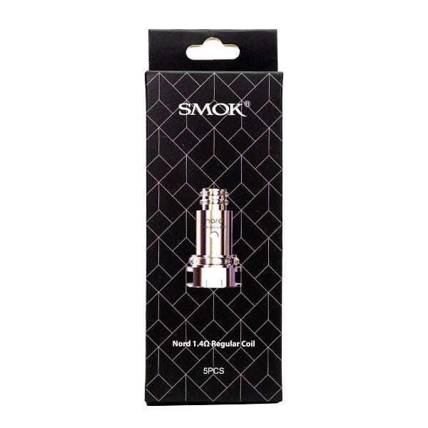SMOK Nord Replacement Coils (Pack of 5) Nord 1.4 ohm Regular Coil packaging