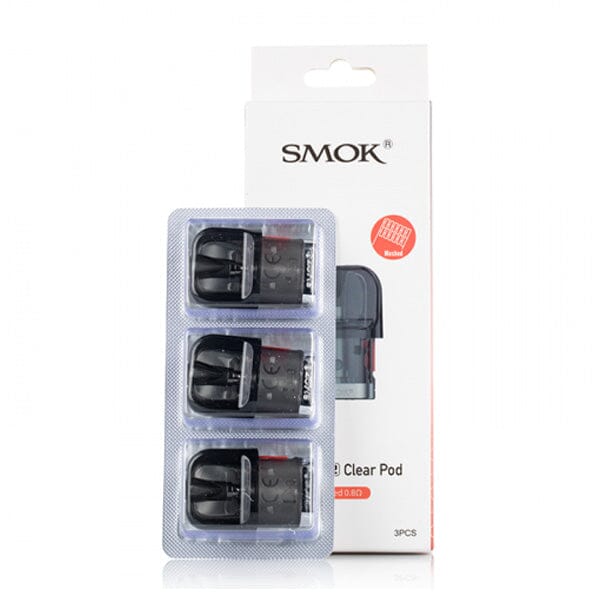 SMOK Novo 2 Replacement Pod Cartridge (Pack of 3) 0.8ohm with packaging