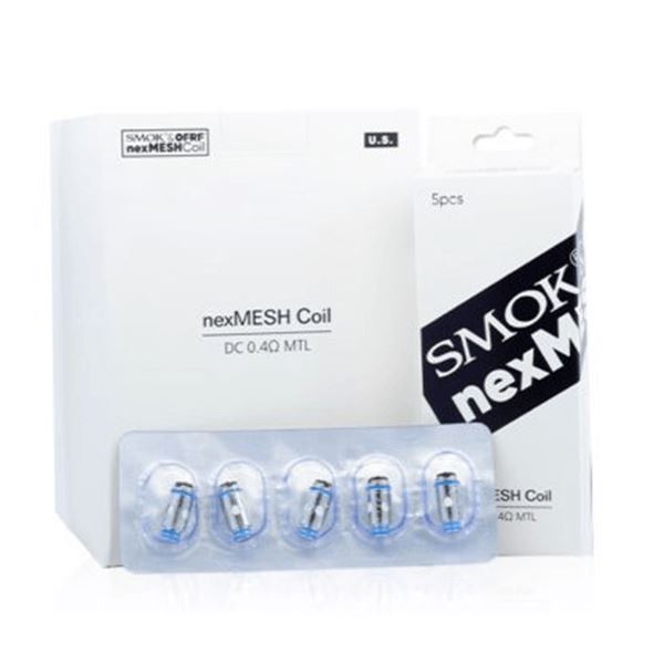 SMOK OFRF nexMESH Coils (5-Pack) DC MTL 0.4ohm with packaging