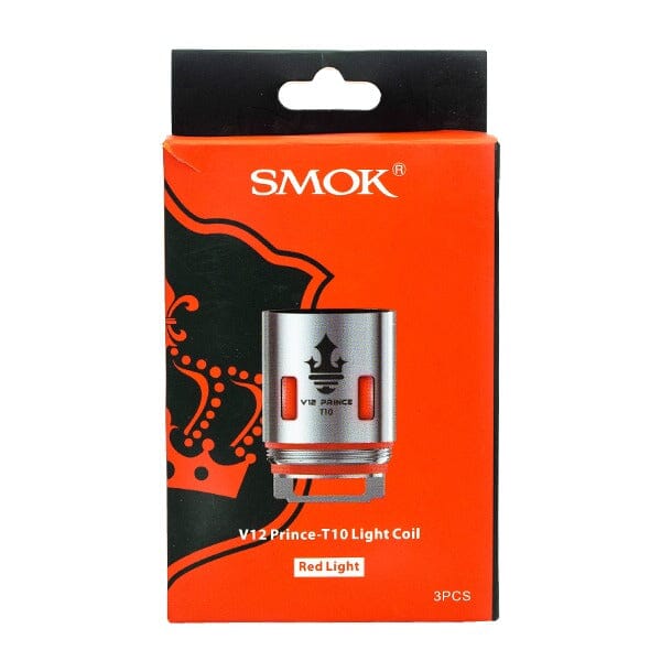 SMOK Prince V12 Replacement Coils | 3 Pack Prine T-10 Light Coil packaging