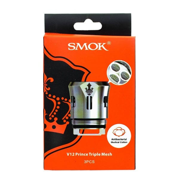SMOK Prince V12 Replacement Coils | 3 Pack Prince Triple Mesh packaging
