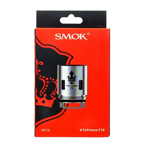 SMOK Prince V12 Replacement Coils | 3 Pack Prince T-10 packaging