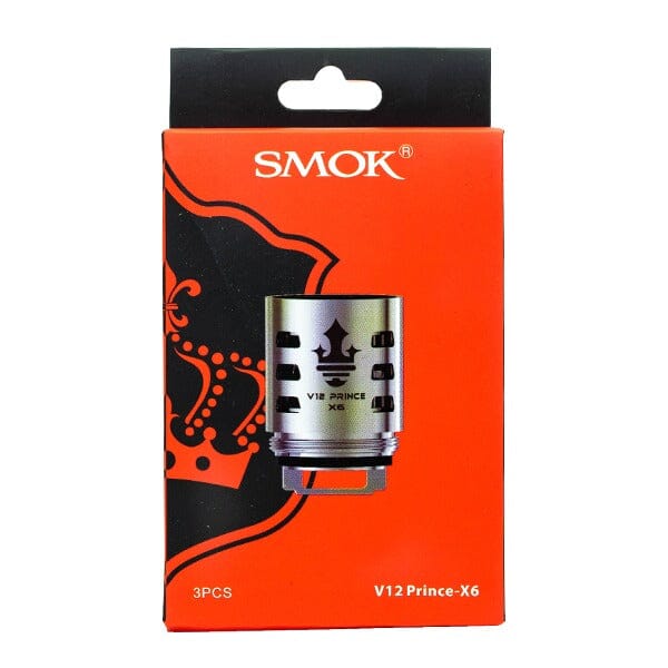 SMOK Prince V12 Replacement Coils | 3 Pack Prince-X6 packaging