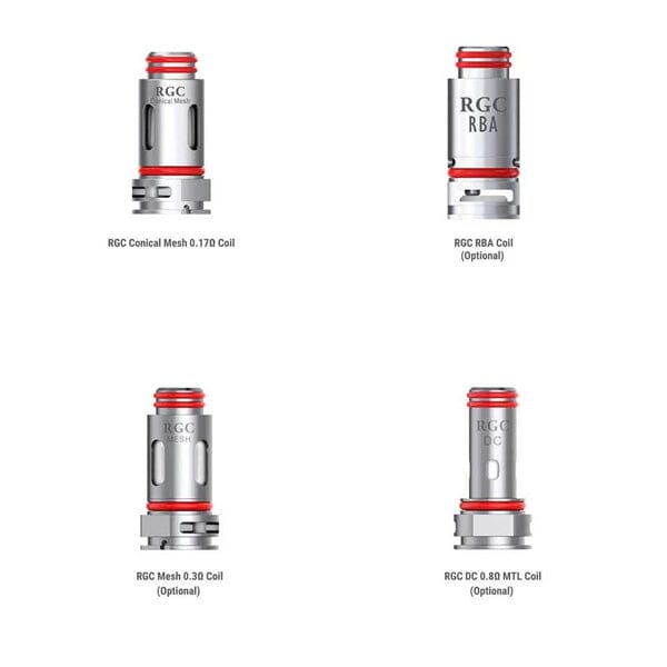 SMOK RGC Conical Mesh Coils | 5-Pack Group Photo