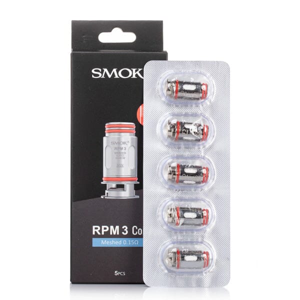 SMOK RPM 3 Coils (5-Pack) - 0.15ohm with packaging