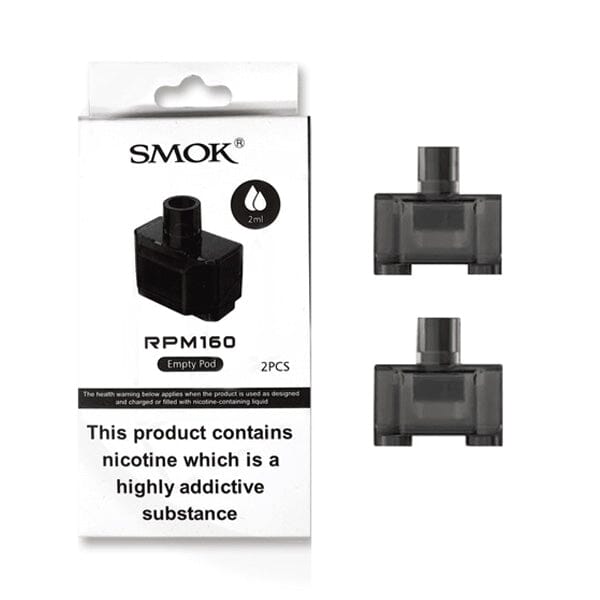 SMOK RPM160 Replacement Pods (2-PACK) with packaging