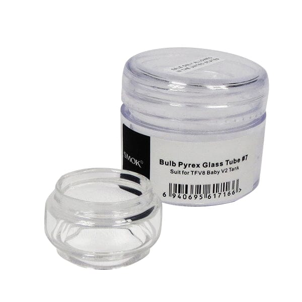SMOK TFV12 Prince Replacement Glass (Pack of 1)  Bulb Pyrex Glass Tube