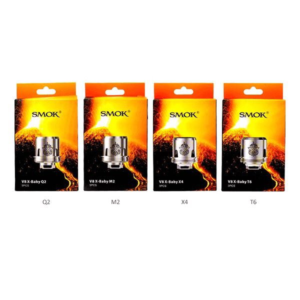 SMOK TFV8 X-Baby Beast Brother - Replacement Coils (Pack of 3) group photo