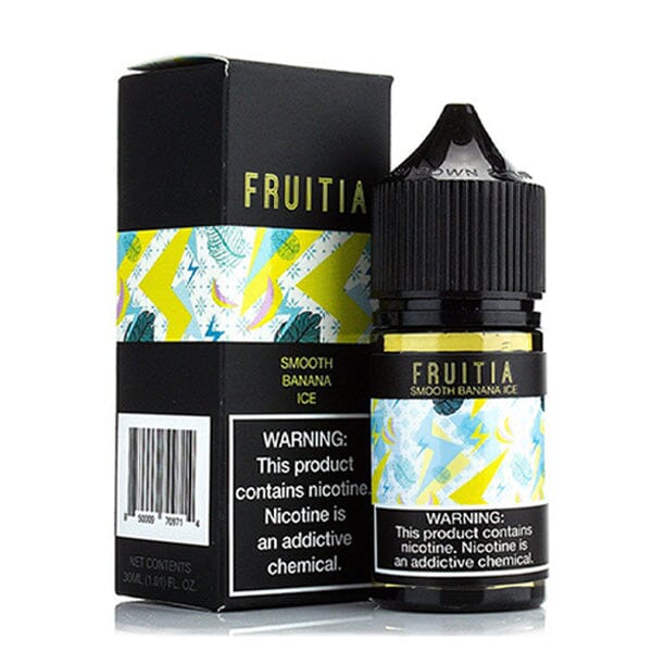 Smooth Banana Ice by Fruitia Salts 30ml with packaging