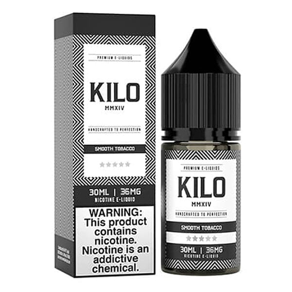  Smooth Tobacco by Kilo Salt E-Liquid with packaging