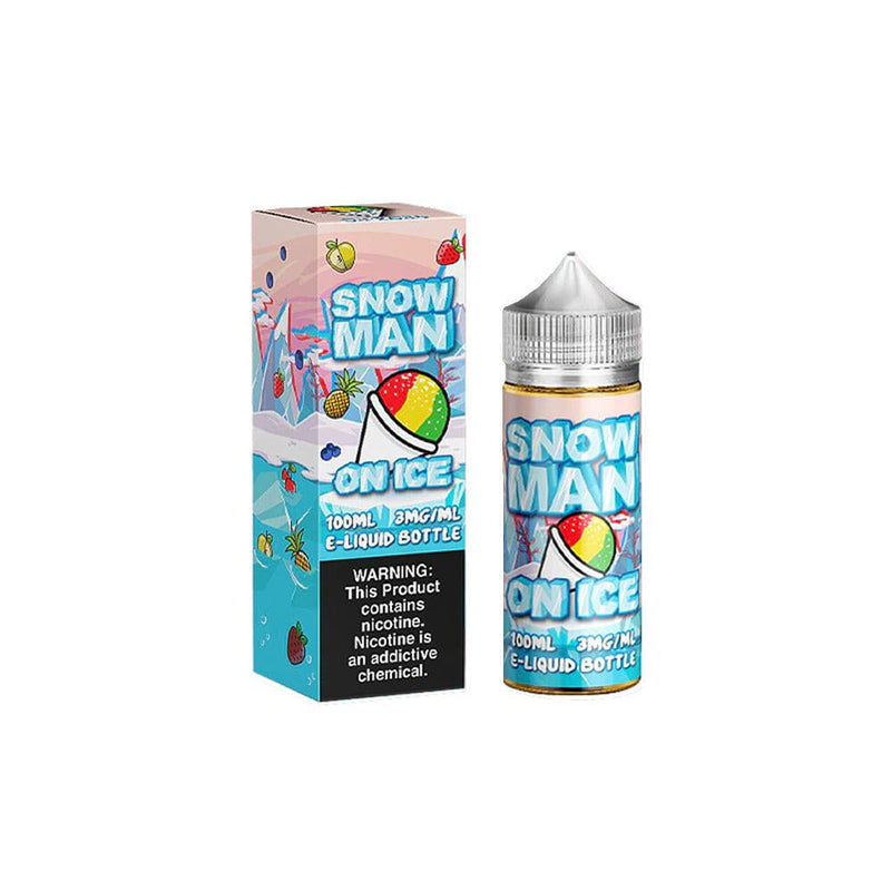 Snow Man On Ice by Juice Man 100mL Series with packaging