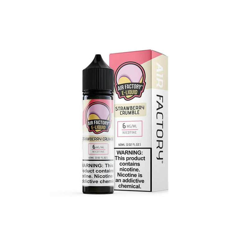 Strawberry Crumble BY Air Factory E-Juice 60mL (Freebase)