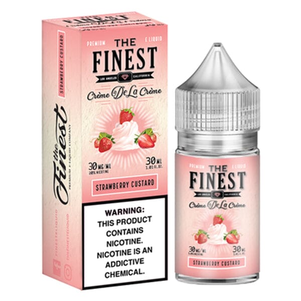 Strawberry Custard by Finest SaltNic Series 30ML with packaging
