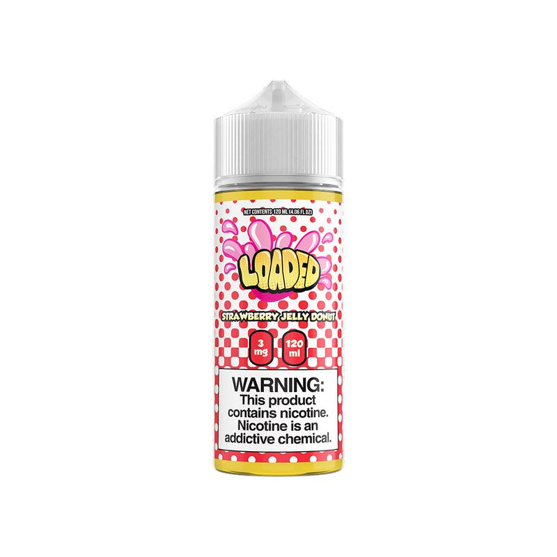 Strawberry Jelly Donut by Loaded EJuice 120ml bottle