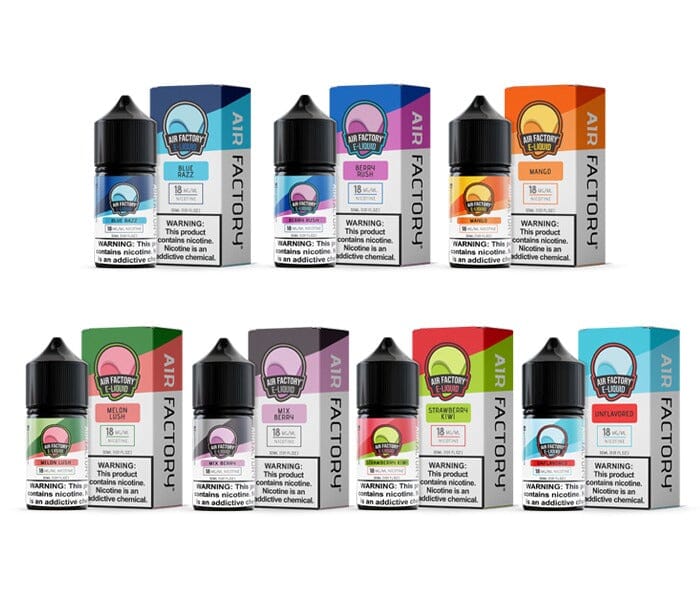 Strawberry Kiwi by Air Factory Salt 30mL Group Photo
