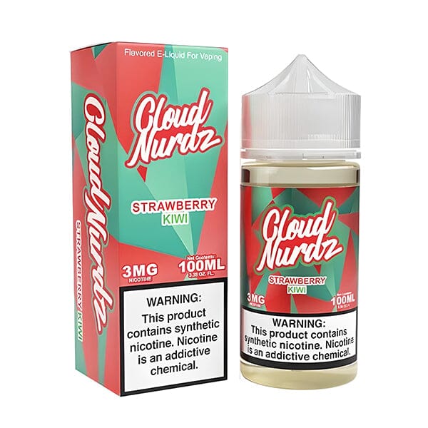 Strawberry Kiwi | Cloud Nurdz Series E-Liquid | 100mL with Packaging