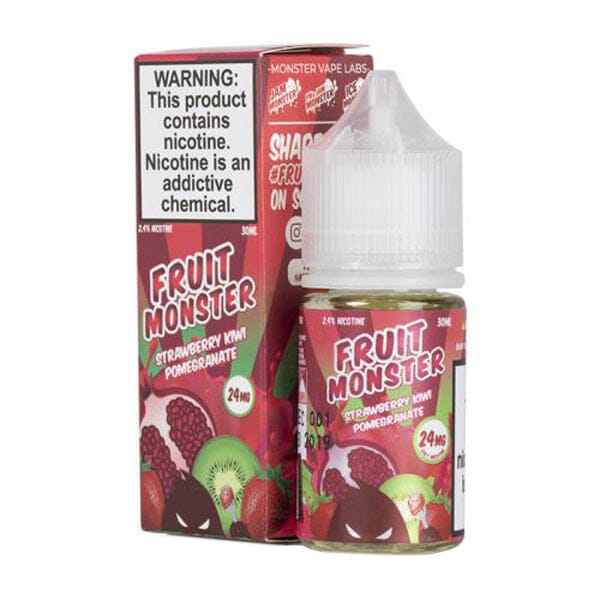 Strawberry Kiwi Pomegranate By Fruit Monster Salts E-Liquid with packaging