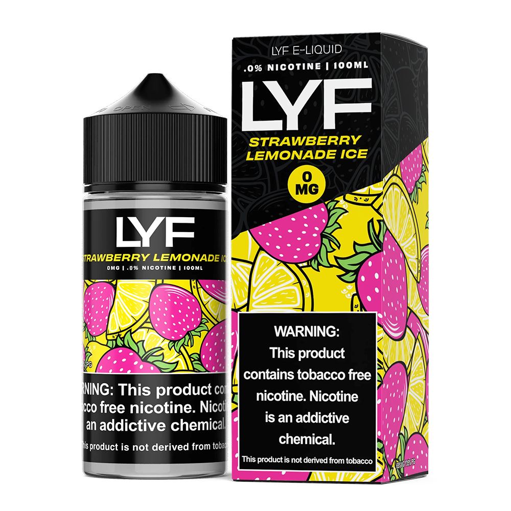 Strawberry Lemonade Ice | LYF | 100mL with packaging