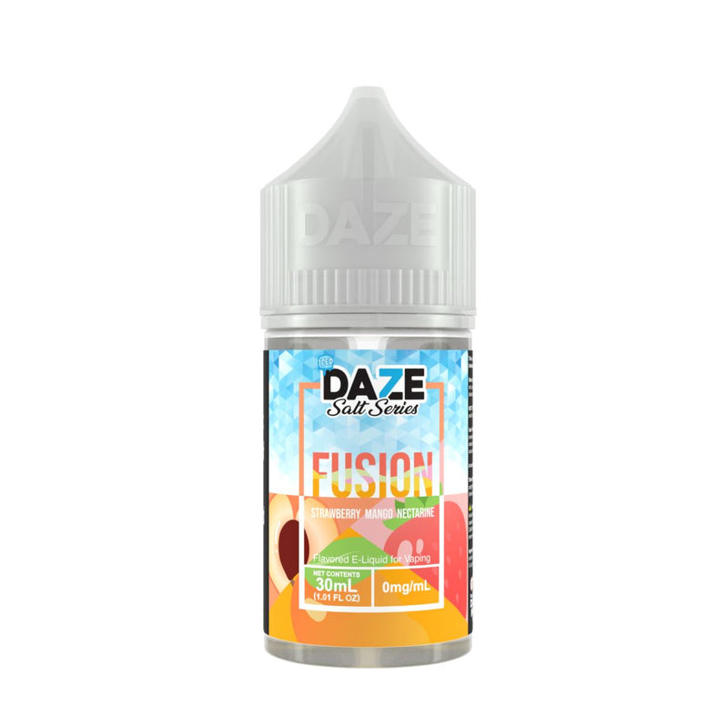 Strawberry Mango Nectarine Iced by 7Daze Fusion Salt 30mL Bottle